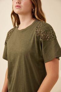 Isle of Mine Eva Crochet Tshirt