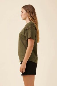 Isle of Mine Eva Crochet Tshirt