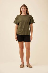 Isle of Mine Eva Crochet Tshirt