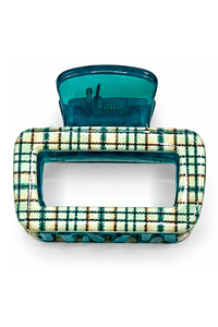 Tiger Tree Tartan Hair Clips