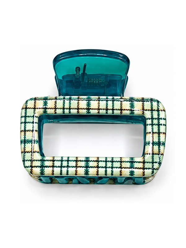 Tiger Tree Tartan Hair Clips