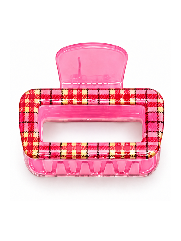 Tiger Tree Tartan Hair Clips
