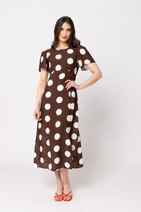 Seeking Lola Coffee Spot Angel Dress