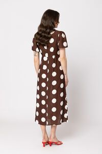Seeking Lola Coffee Spot Angel Dress