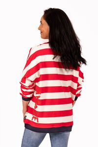 Jellicoe Sweatshirt Red Stripe