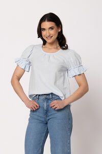 Seeking Lola Sky Vibrant Top
