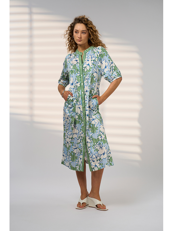Madly Sweetly Floraline Shirt Dress - Preorder
