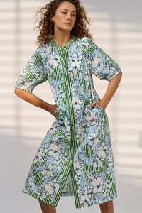Madly Sweetly Floraline Shirt Dress - Preorder