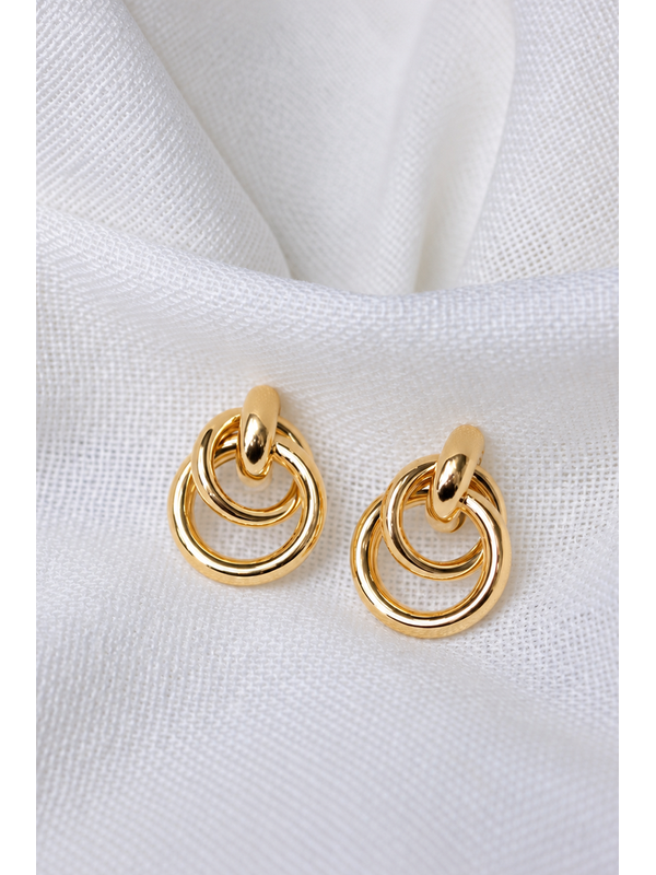 She Jewellery Orbit Hoop Earrings
