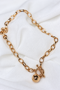 SHE Jewellery Halo Drop Necklace