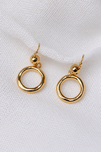 She Jewellery Hanging Ring Earrings