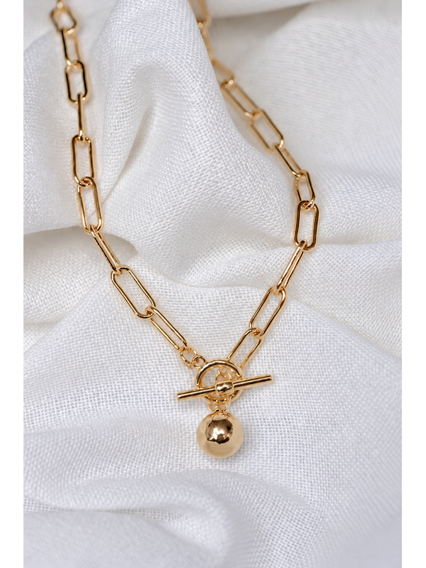 She Jewellery Chain Drop Necklace