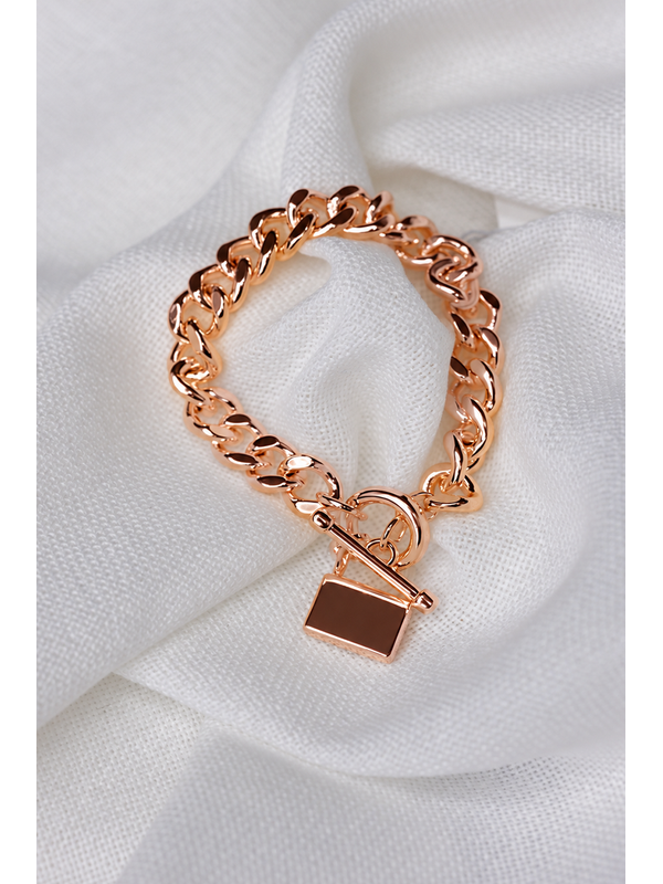 She Jewellery Lock Chain Bracelet