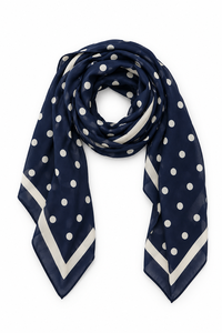 Ivys Polka Dot Square Scarf