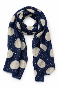 Ivys Celeste Moon Dot Scarf