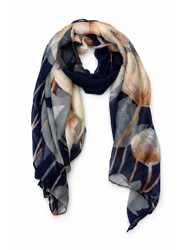 Ivys Layered Blossom Scarf
