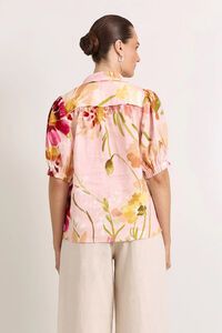 Adorne Lilian Linen Top
