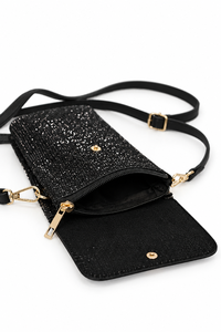 Ivys Ophelia Glitter Phone Bag
