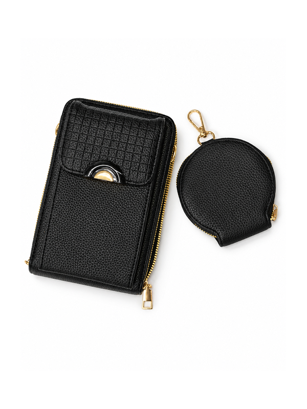 Ivys Double Zip Phone Bag
