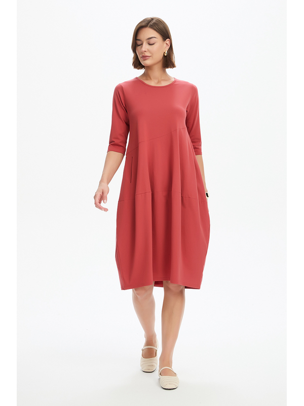 Tirelli Diagonal Seam Summer Dress