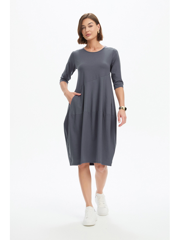 Tirelli Diagonal Seam Summer Dress