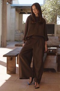 Tirelli Funnel Neck Boxy Top