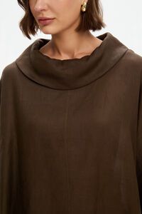 Tirelli Funnel Neck Boxy Top