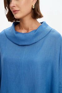 Tirelli Funnel Neck Boxy Top