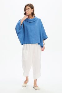 Tirelli Funnel Neck Boxy Top