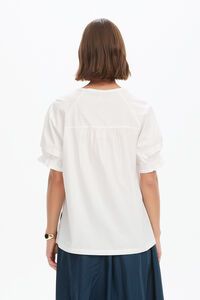 Tirelli Ruffle Sleeve Detail Top