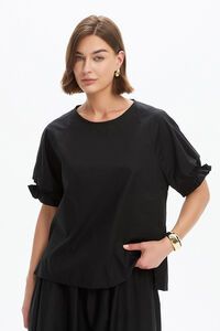 Tirelli Ruffle Sleeve Detail Top