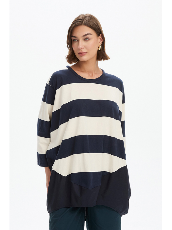 Tirelli Stripe Billow Combi Top