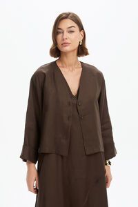 Tirelli Relaxed Lined Cardi