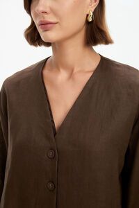 Tirelli Relaxed Lined Cardi
