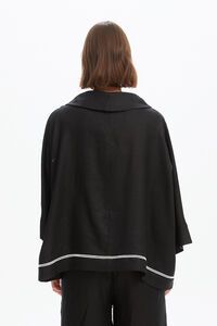 Tirelli Ladder Hem Cowl Neck Top