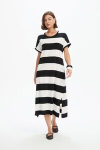 Tirelli Stripe Easy Midi Dress