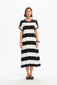 Tirelli Stripe Easy Midi Dress