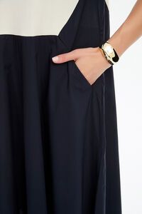 Tirelli Stripe Hanky Hem Combi Dress