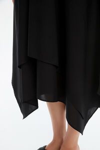 Tirelli Stripe Hanky Hem Combi Dress