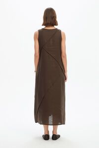 Tirelli Reverse French Seam Maxi Dress