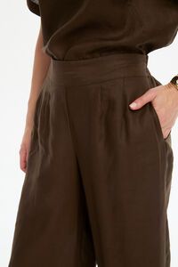 Tirelli Wide Leg Linen Pant