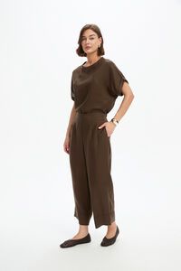 Tirelli Wide Leg Linen Pant