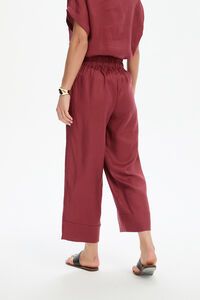 Tirelli Wide Leg Linen Pant