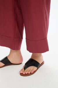 Tirelli Wide Leg Linen Pant