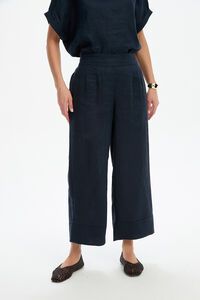 Tirelli Wide Leg Linen Pant