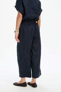 Tirelli Wide Leg Linen Pant