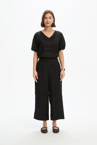 Tirelli Wide Leg Linen Pant