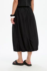 Tirelli Pintuck Hem Poplin Skirt