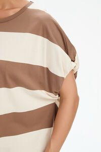 Tirelli Stripe Bubble Sleeve Tee