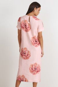 Adorne Portia Midi Linen Dress